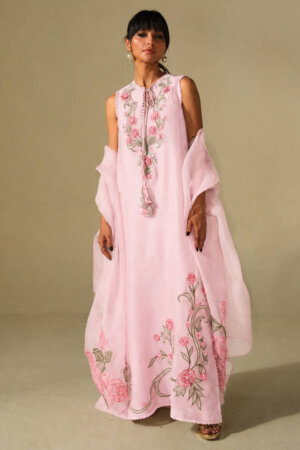 Beige Rose In Pink