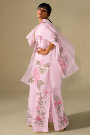 Beige Rose In Pink