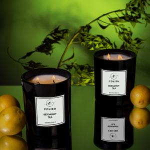 BERGAMOT TEA SCENTED CANDLE