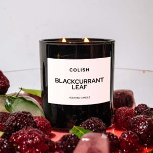 BLACKCURRANT LEAF SCENTED CANDLE