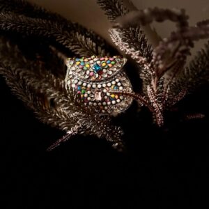 Bloom Baby silver Mini Clutch - Treasure World