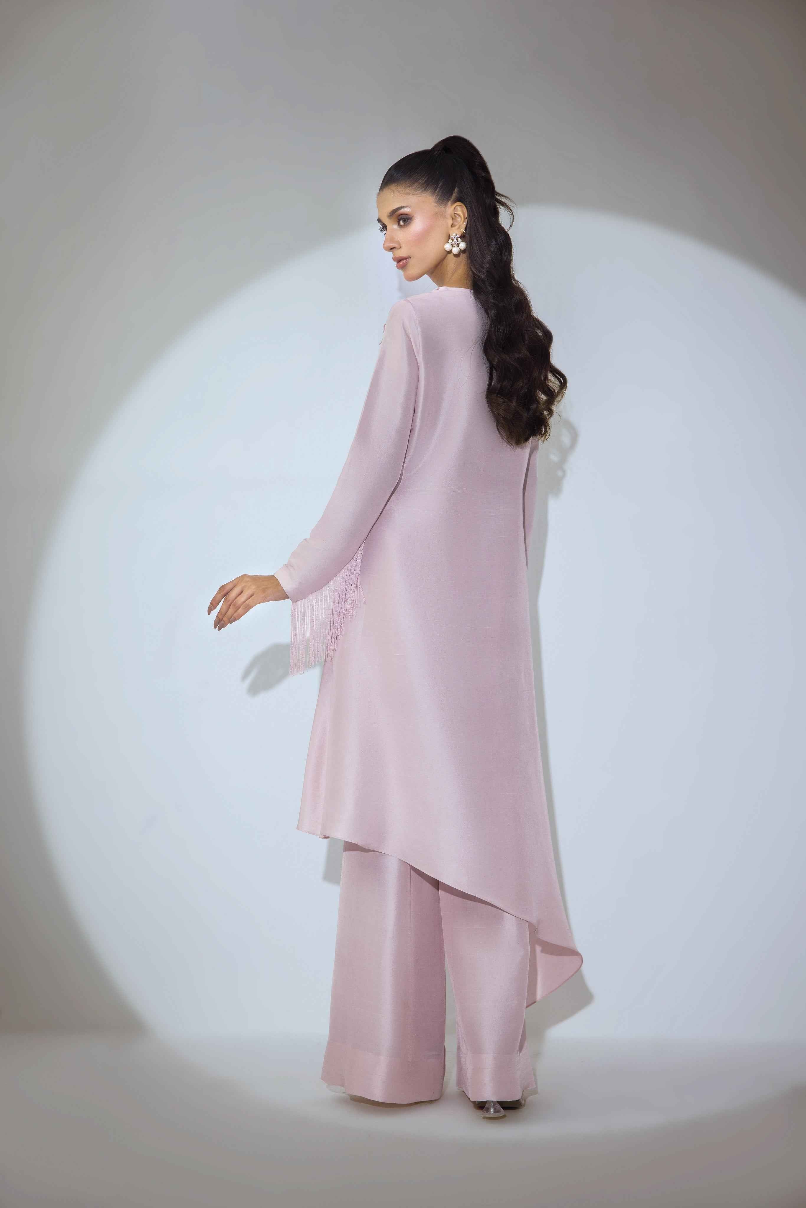Blush Pink silk - Image 5