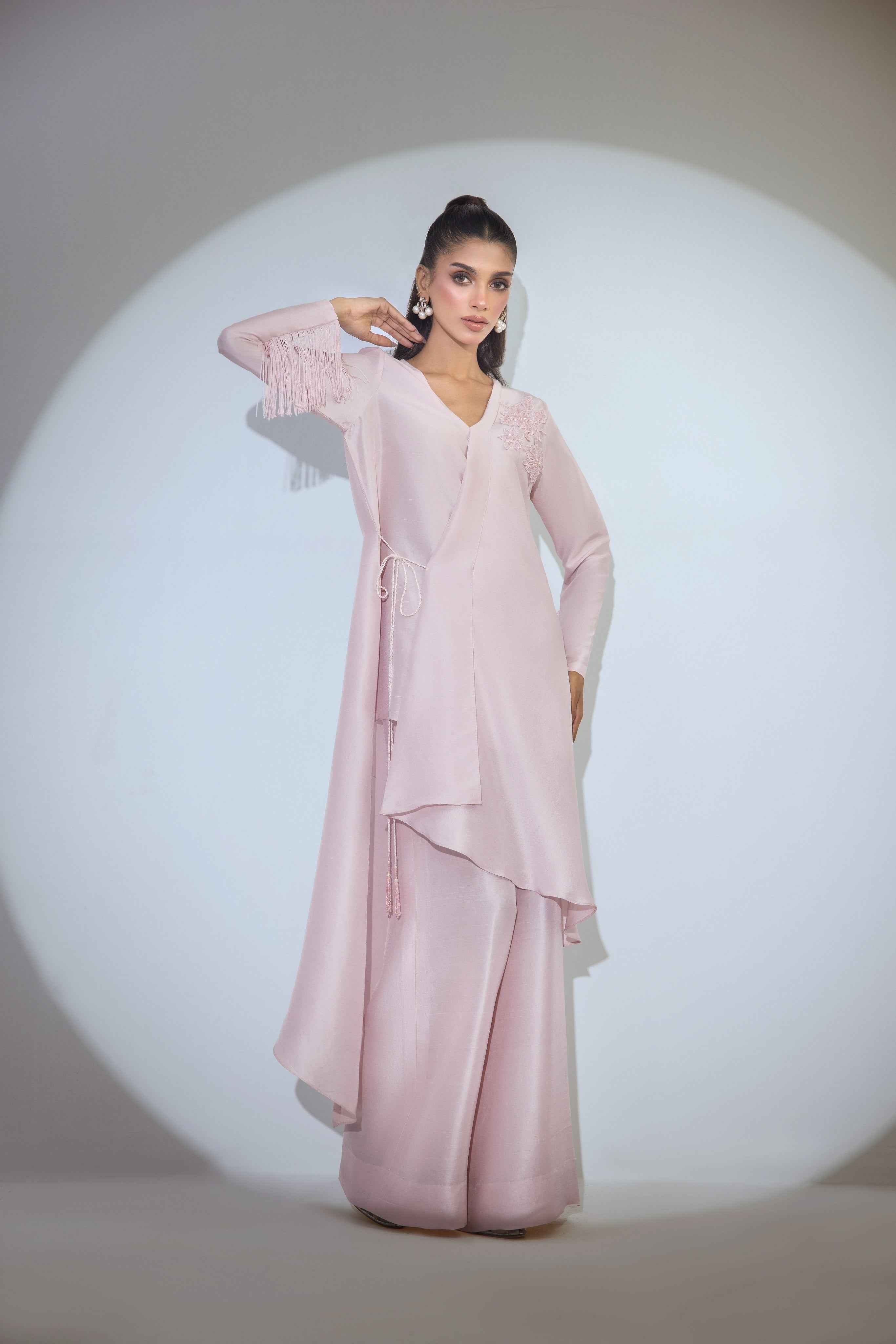 Blush Pink silk - Image 6
