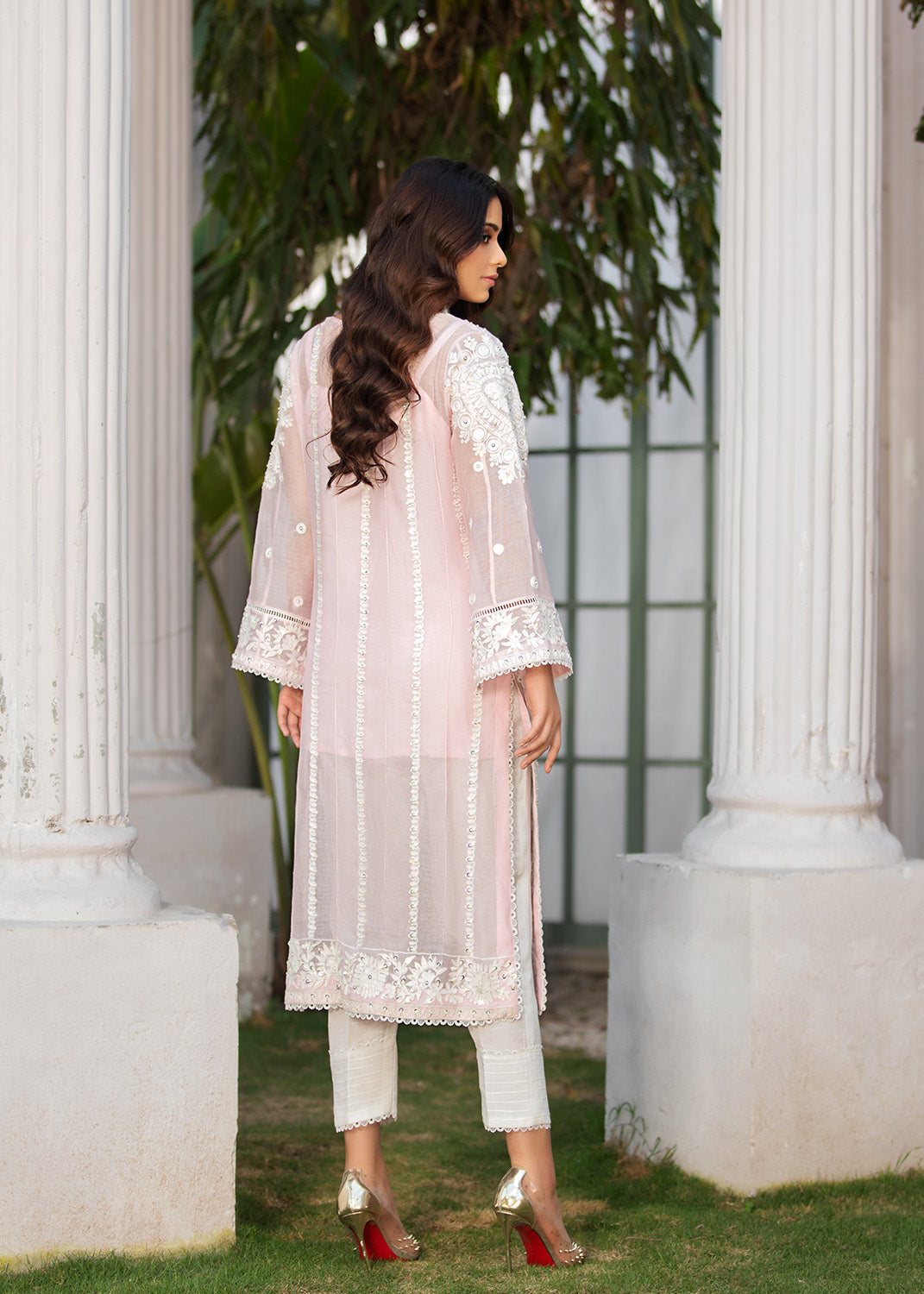 Calla - Pastel Pink Suit - Image 3