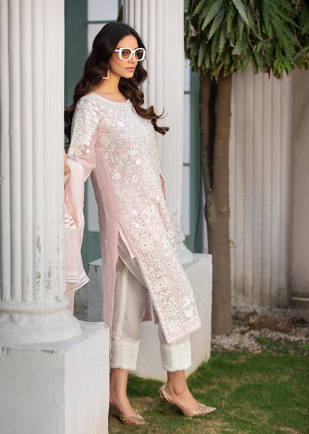 Calla - Pastel Pink Suit - Image 5
