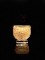 Champagne mini light clutch - Treasure World