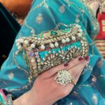 Champagne mini light clutch - Treasure World