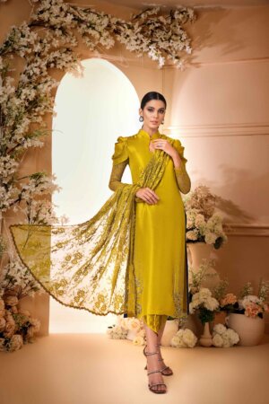 Chartreuse Rawsilk