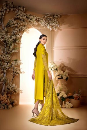 Chartreuse Rawsilk
