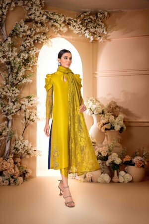 Chartreuse Rawsilk