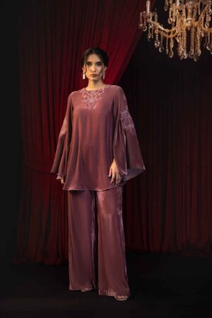 Dusky Mauve Velvet