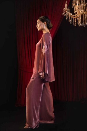 Dusky Mauve Velvet