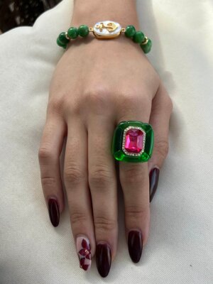 EMPRESS Cocktail Ring