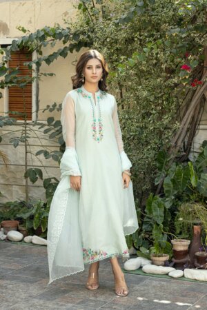 ESTELLE SHIRT WITH PANTS & DUPATTA AA-00274