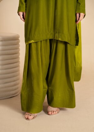 Evening Olive Dress