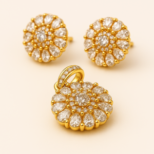 Golden Bloom Pendant – JBB1028PD