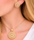 Golden Paisley Pendant – JBB1026PD