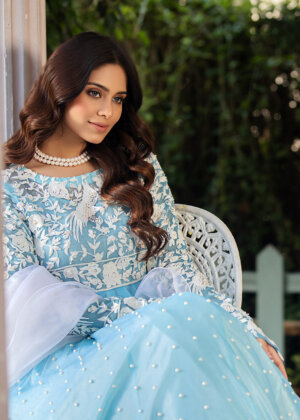Hyacinth - Sky Blue Maxi Dress