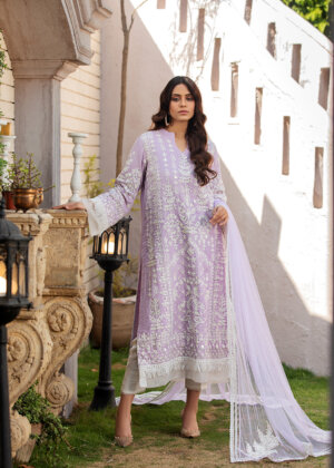 Lilac - Embroidered Lilac Suit