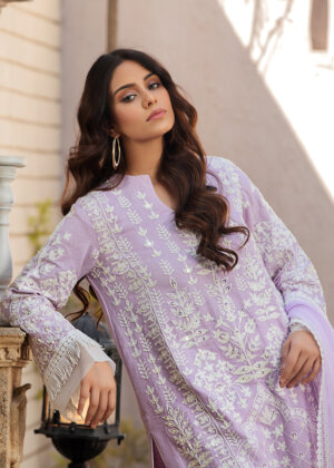 Lilac - Embroidered Lilac Suit
