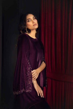 Midnight Plum Velvet