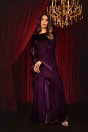 Midnight Plum Velvet