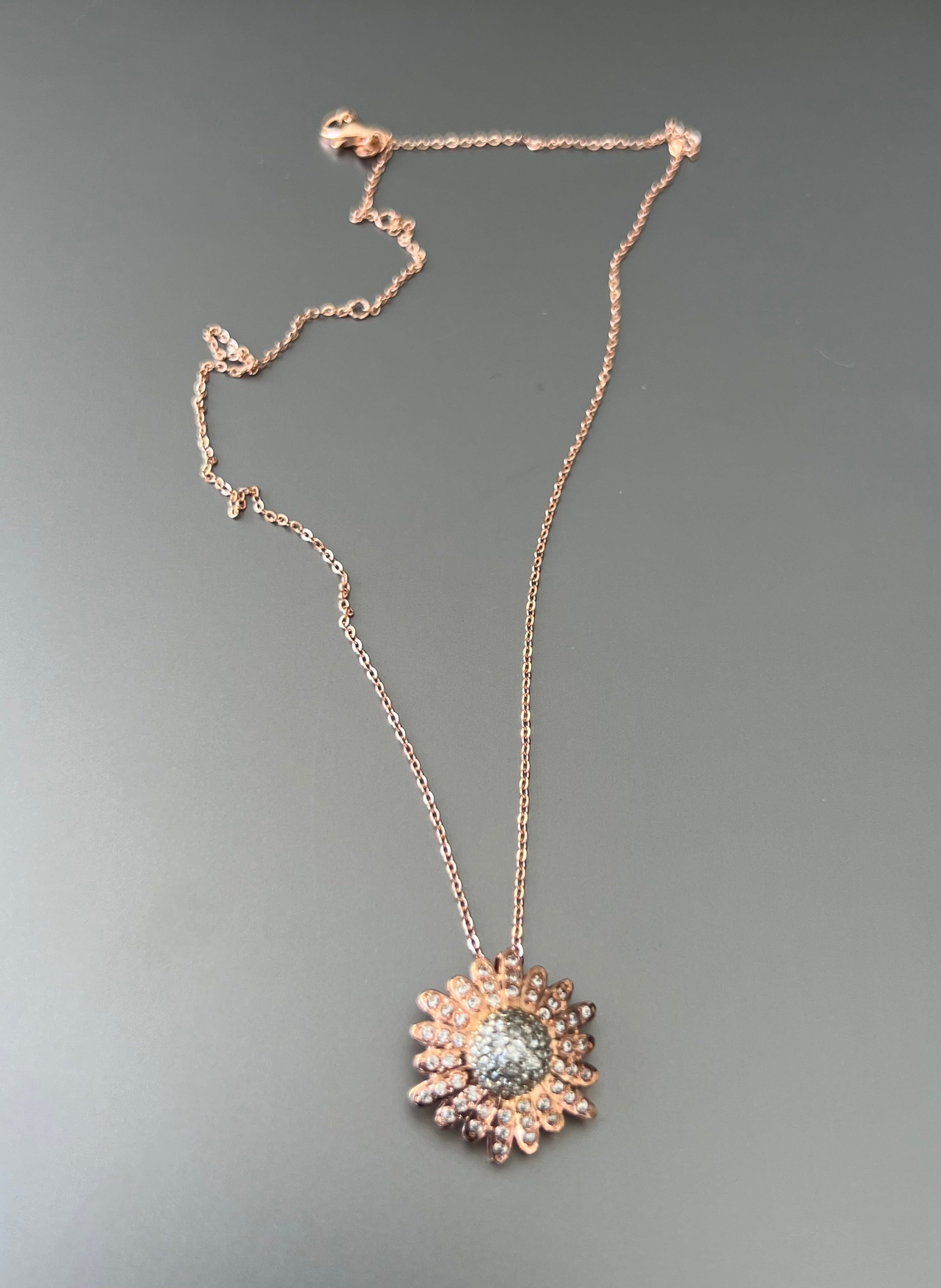 mini Sunflower necklace