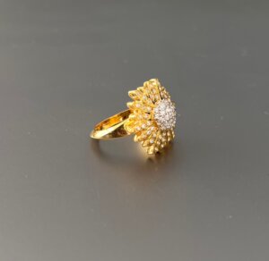 mini Sunflower ring