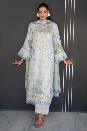 Mint Riverie - Shirt and Dupatta