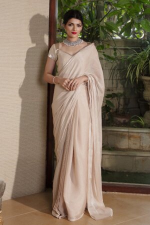 Moonlit Whisper Saree