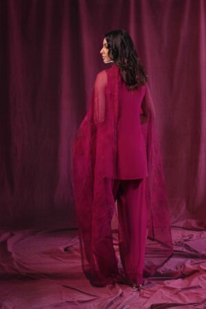 Mulberry Wine Rawsilk