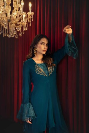 Mystic Teal Velvet