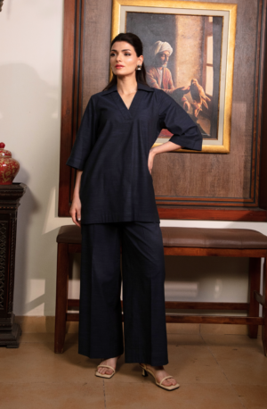 Navy Blue Cord Set