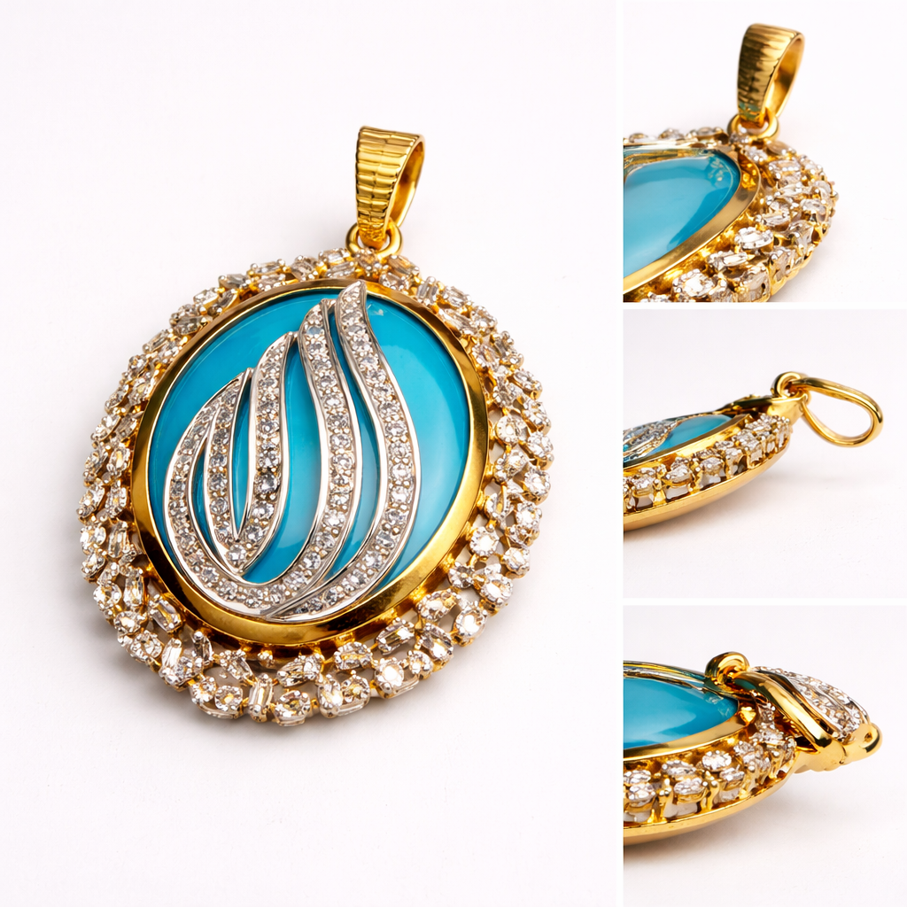 Noor Allah Pendant – JBB1030PD - Image 3