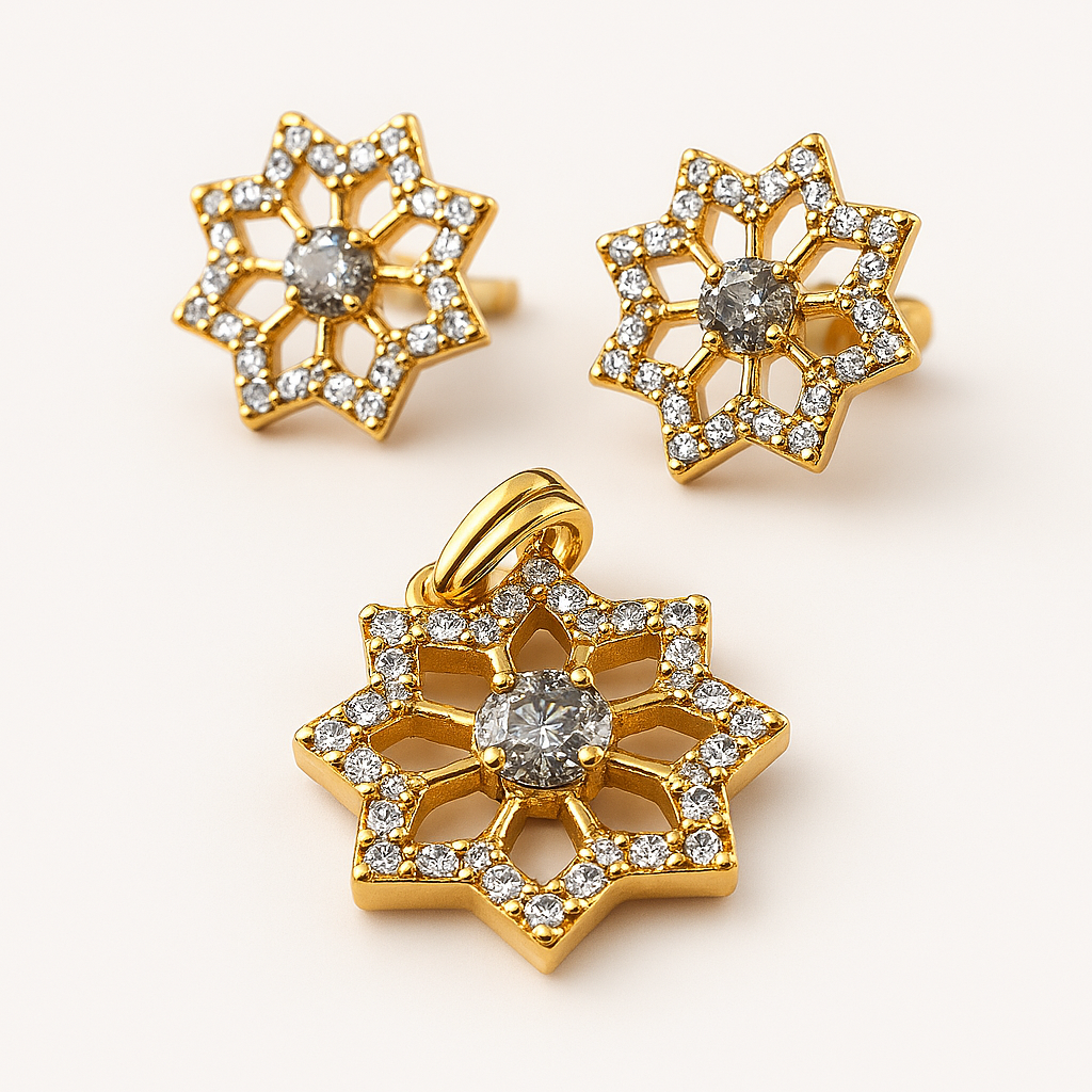 Noor Star Pendant – JBB1027PD - Image 2