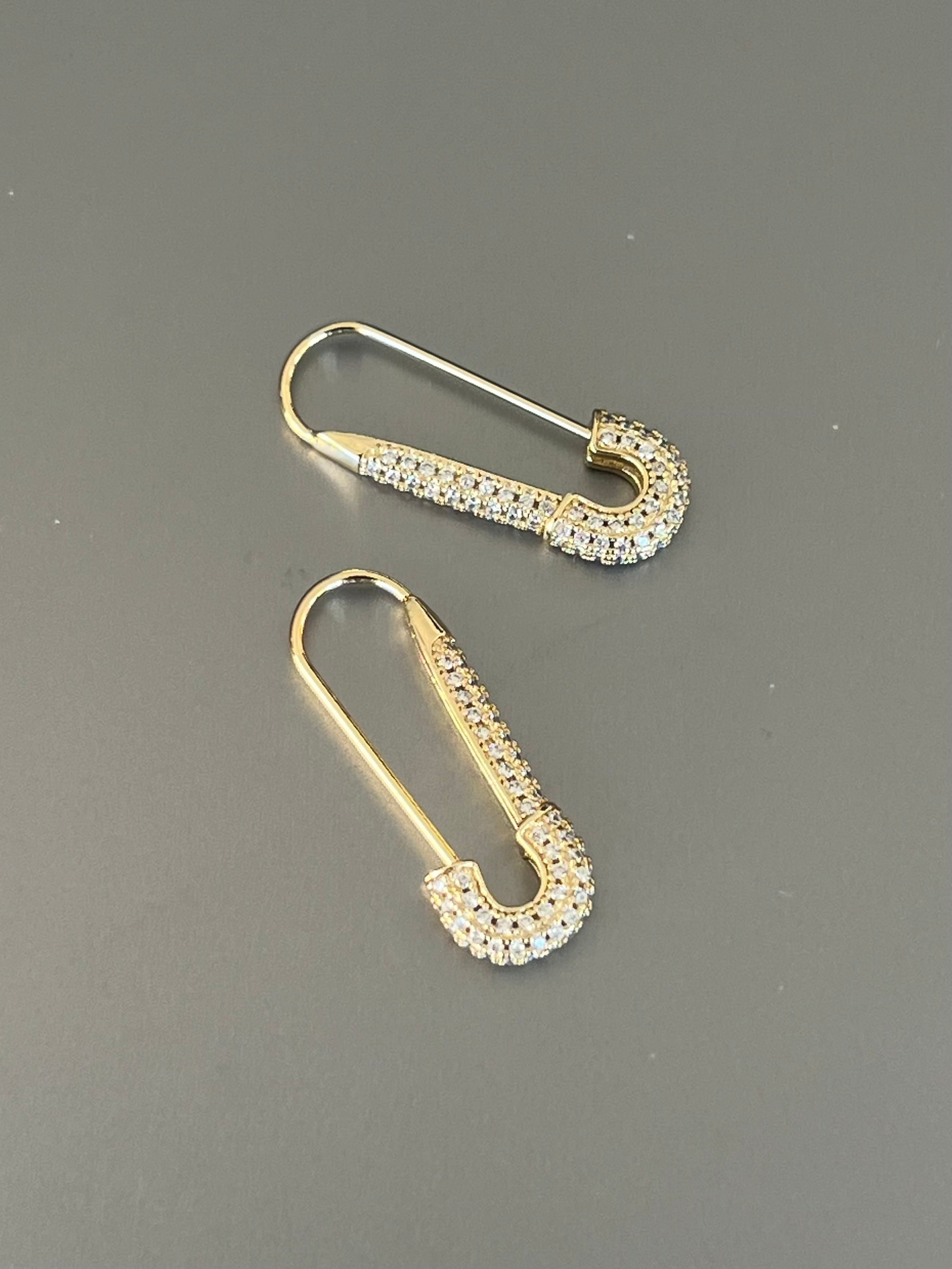 Pavè Pin dangles