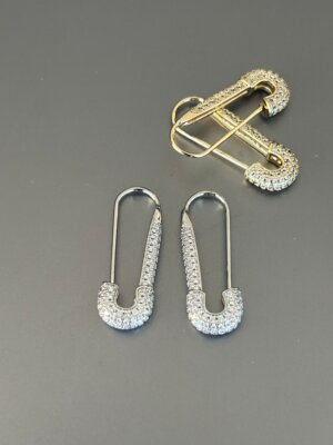 Pavè Pin dangles