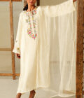 Peach Blossom In White