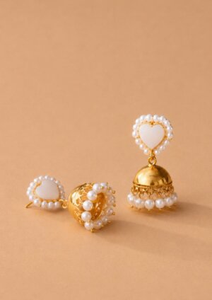 POP HEART JHUMKIS