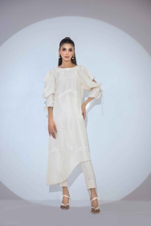 Powder White Silk