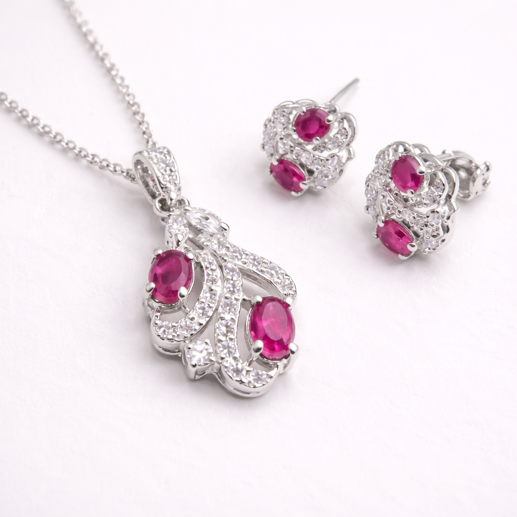 Ruby Grace Pendant – JBB1024PD - Image 2