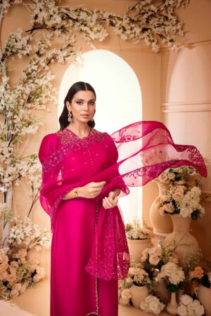 Ruby Pink Rawsilk