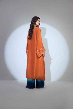 Sun-Kissed Orange Silk