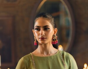 Triple Taraash Jhumkas