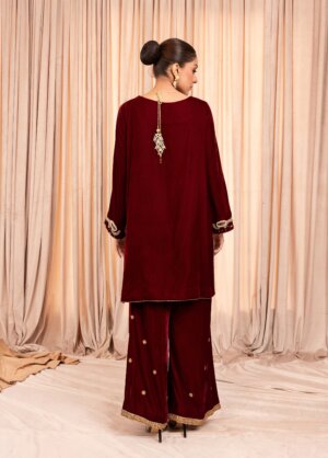 Verina Crimson Dress