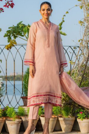 VIOLA SHIRT WITH PANTS & DUPATTA AA-1012