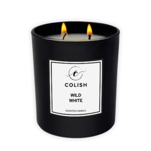 WILD WHITE SCENTED CANDLE