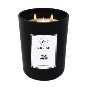 WILD WHITE SCENTED CANDLE