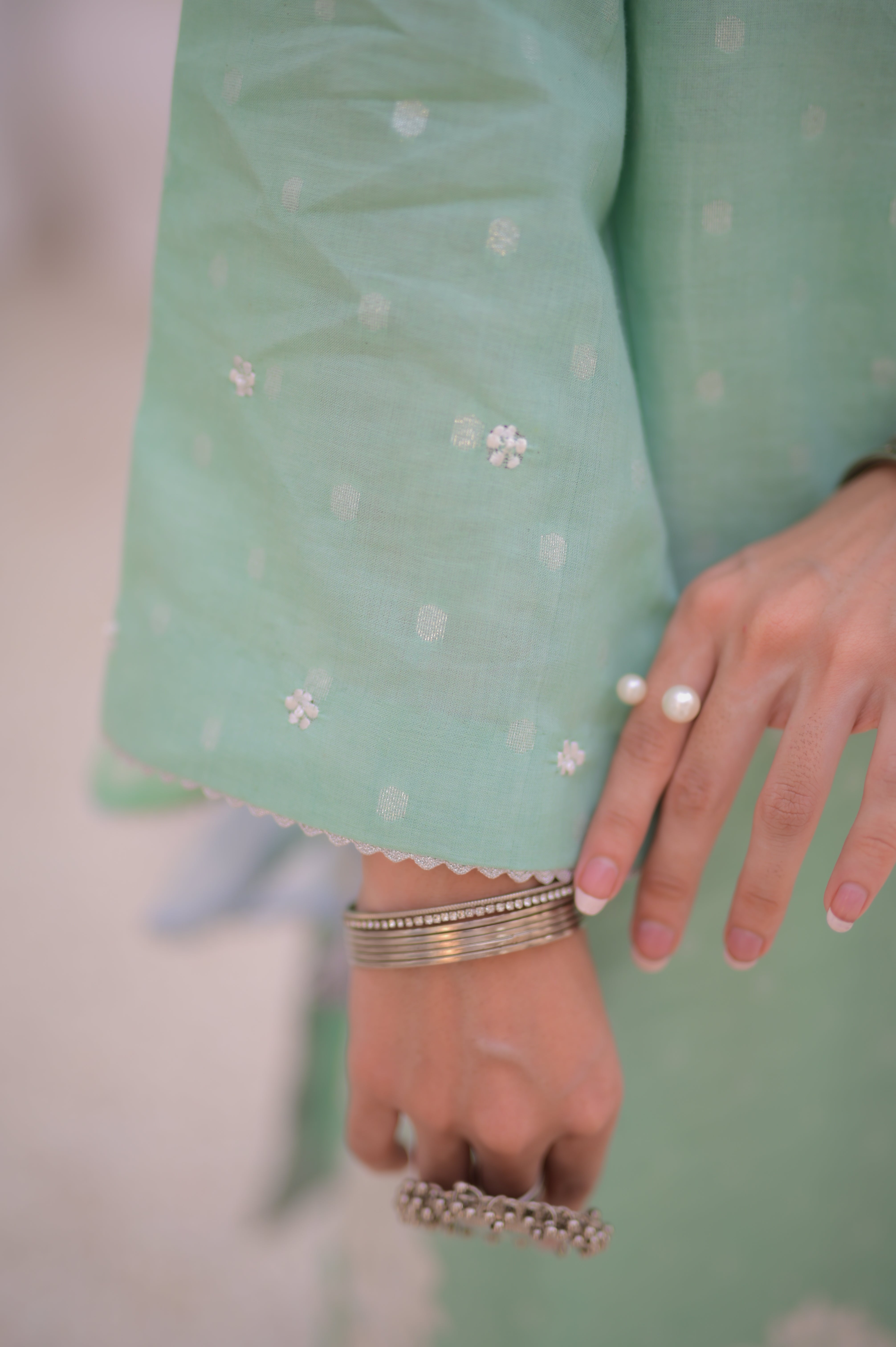 ZAHA SEA GREEN 3-PIECE OUTFIT - Image 2