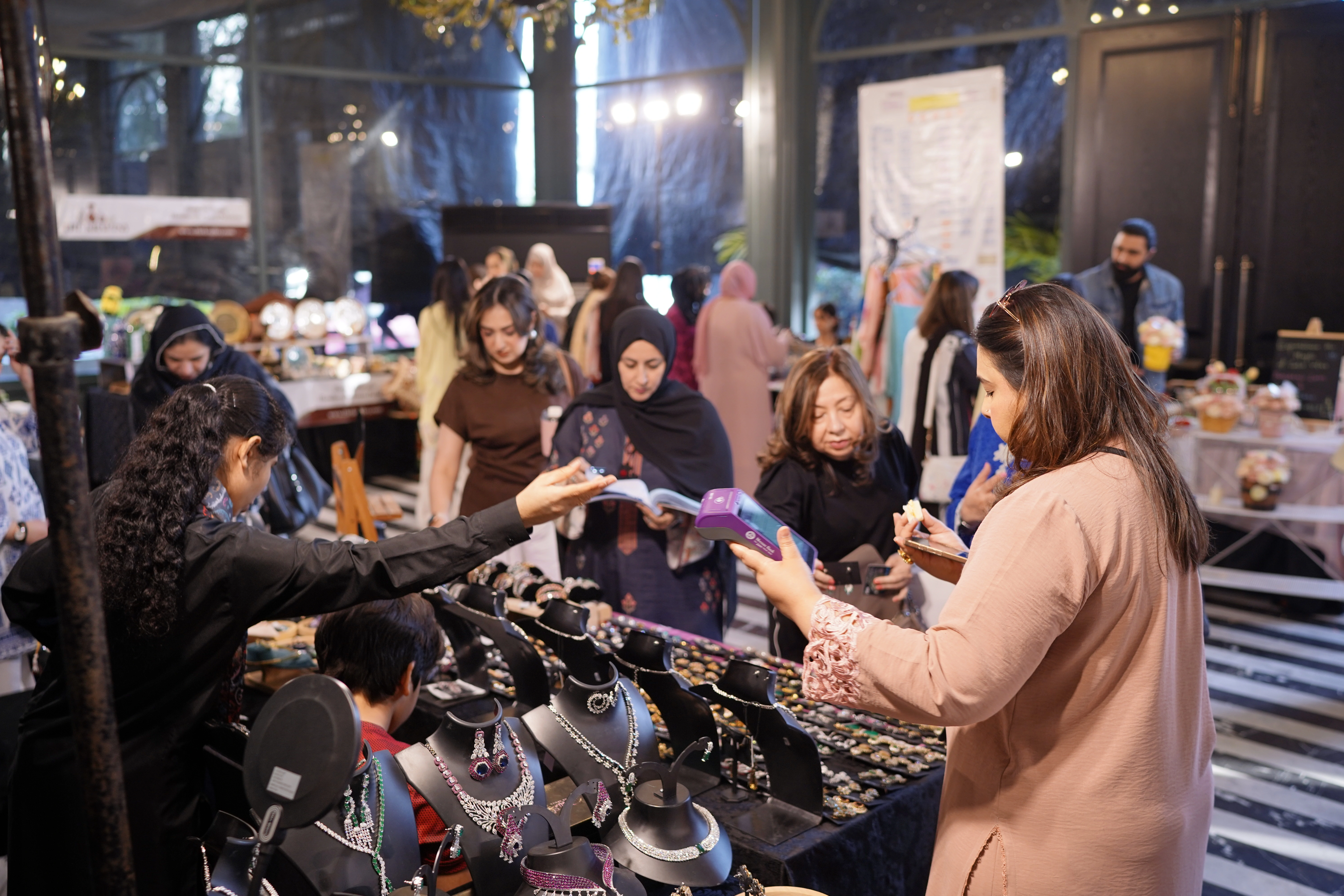 Designer rails at Ensemble Festive Souk Karachi
